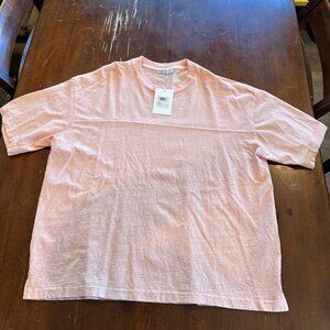 John Elliott Omaha Tee Lotus Pink T-Shirt Size 3 (Large) New With Tags